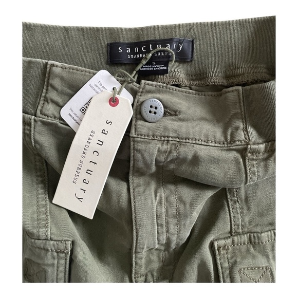 NWT Sanctuaty Semi High Rise Min Skirt in Burnt Olive - Picture 4 of 5